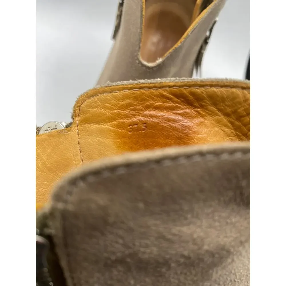 Rag & Bone‎ Margot Suede Taupe Booties Size 37.5